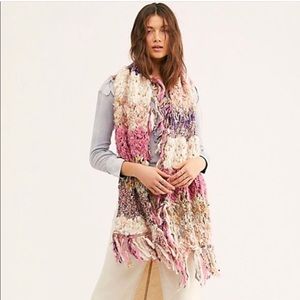 Free People x Knit Collage Chevron Sunrise Scarf